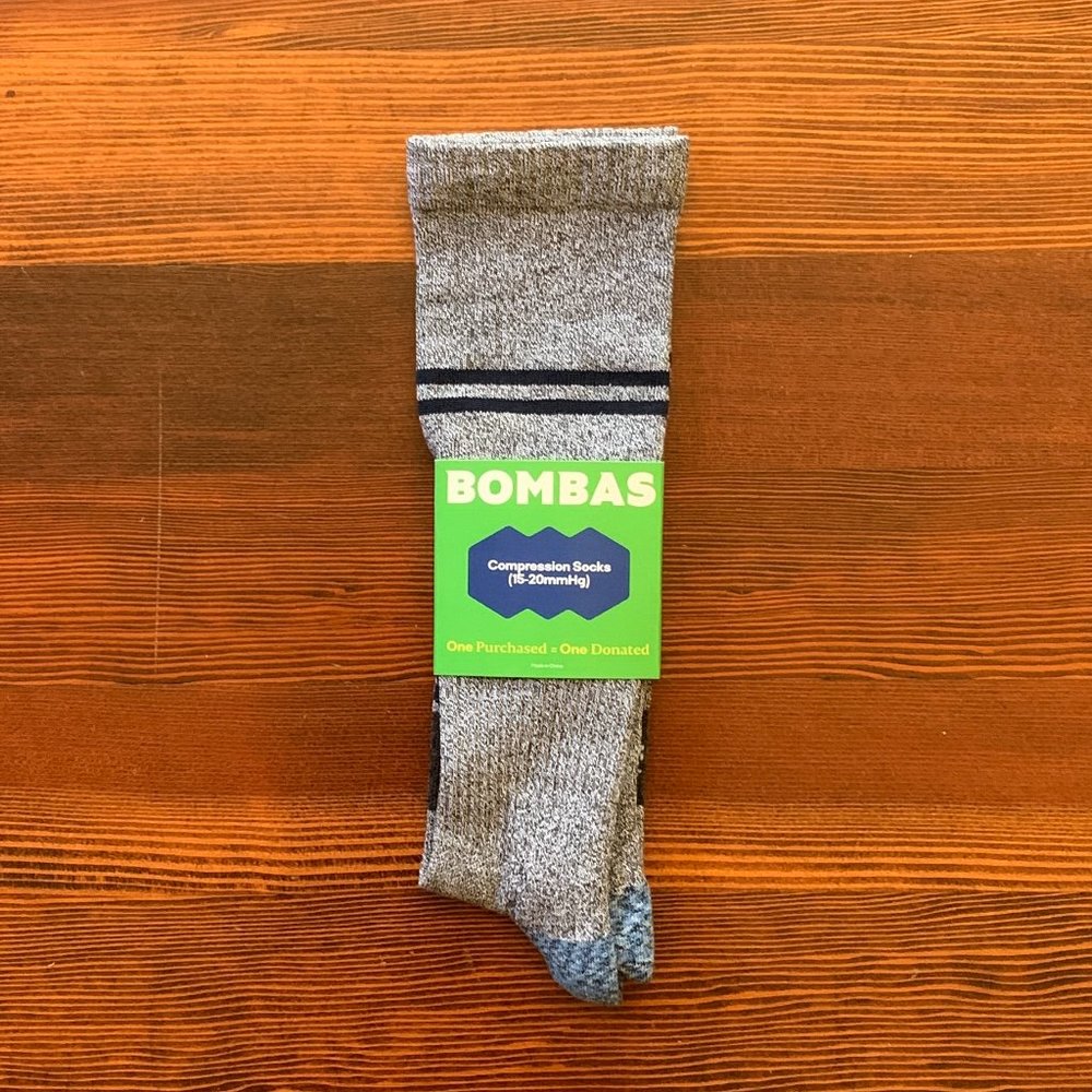 NEW Bombas Women's Everyday Compression 15-20 Socks, Size M (8-10.5)